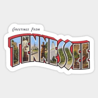 Greetings from Tennessee Sticker